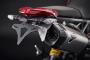 Plattenhalter Evotech für Ducati Hypermotard 950 RVE (Termignoni Single Race Exhaust Compatible 2020+