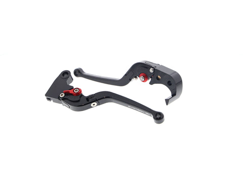 Folding Clutch and Brake Lever set Evotech for Triumph Speed Triple 2008-2010