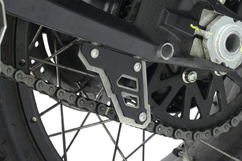 Chain guard fin compatible with Ducati Desert X 2022