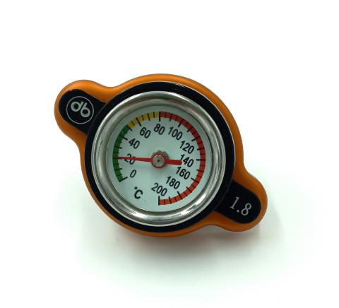 KTM radiator cap with thermometer