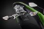 Soporte de matrícula Evotech para Kawasaki Z H2 Performance 2020+
