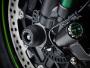 Tampons axe avant Evotech pour Kawasaki Kawasaki Ninja H2 Carbon 2017-2020