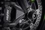 Tampons axe avant Evotech pour Kawasaki Kawasaki ZX6R Performance 2019-2021