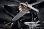 Staffa Supporto Scarico Evotech per Triumph Speed Triple 1200 RS Black 2021+